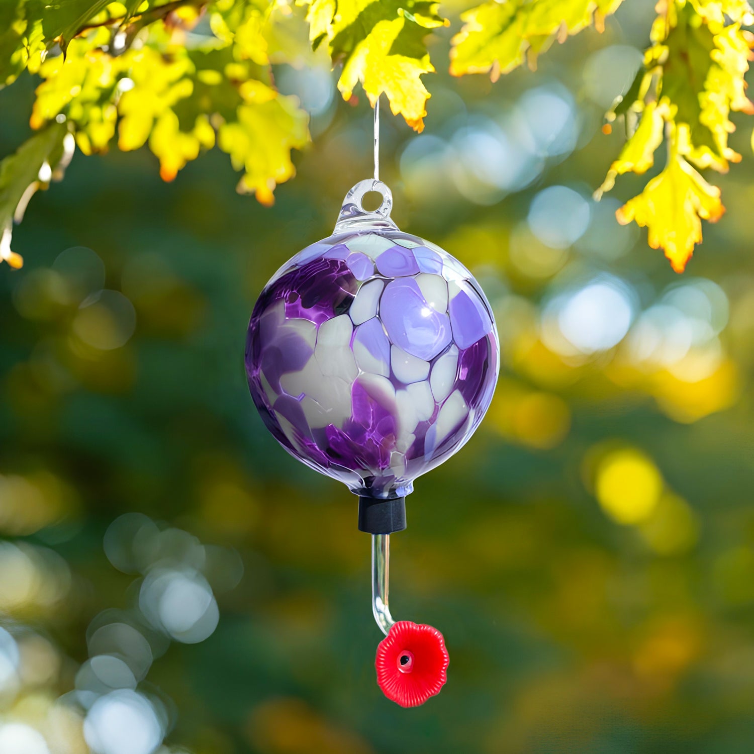End-of-Day: Wild Wisteria Hummingbird Feeder