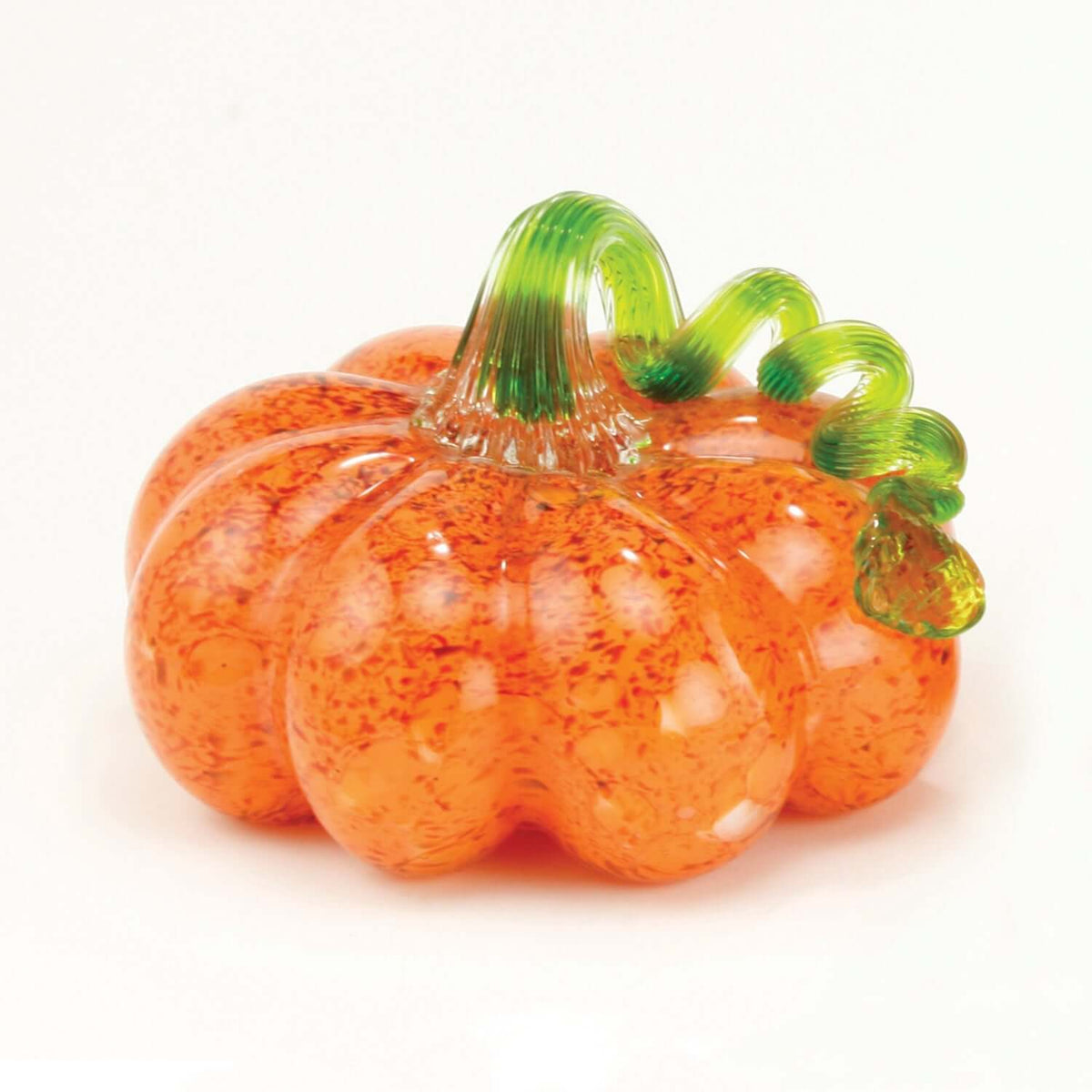 Orange Mosaic Pumpkin Med