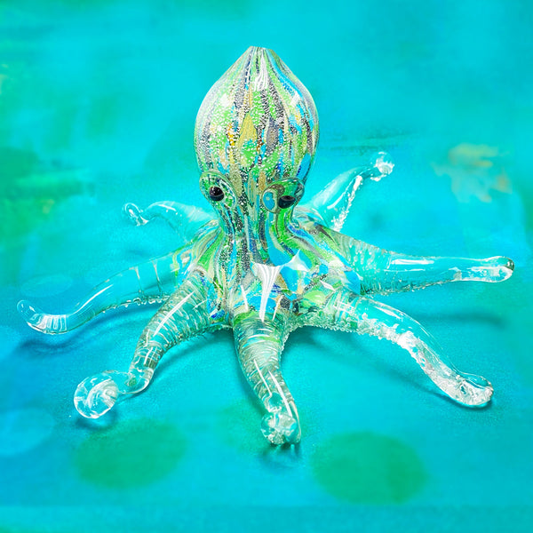 Aqua Mosaic Octopus