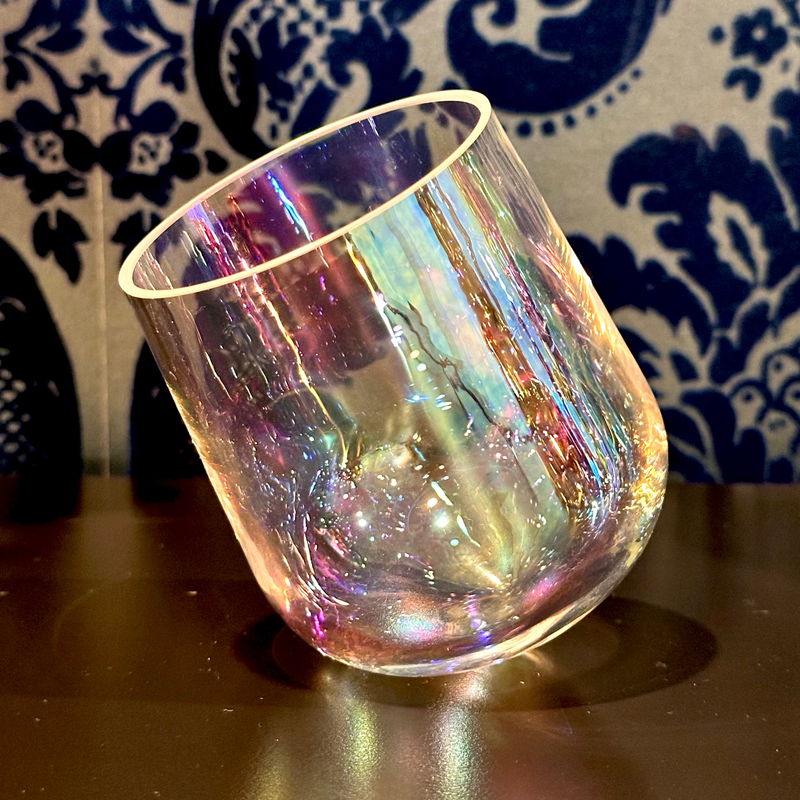 Rocking Wine Glass