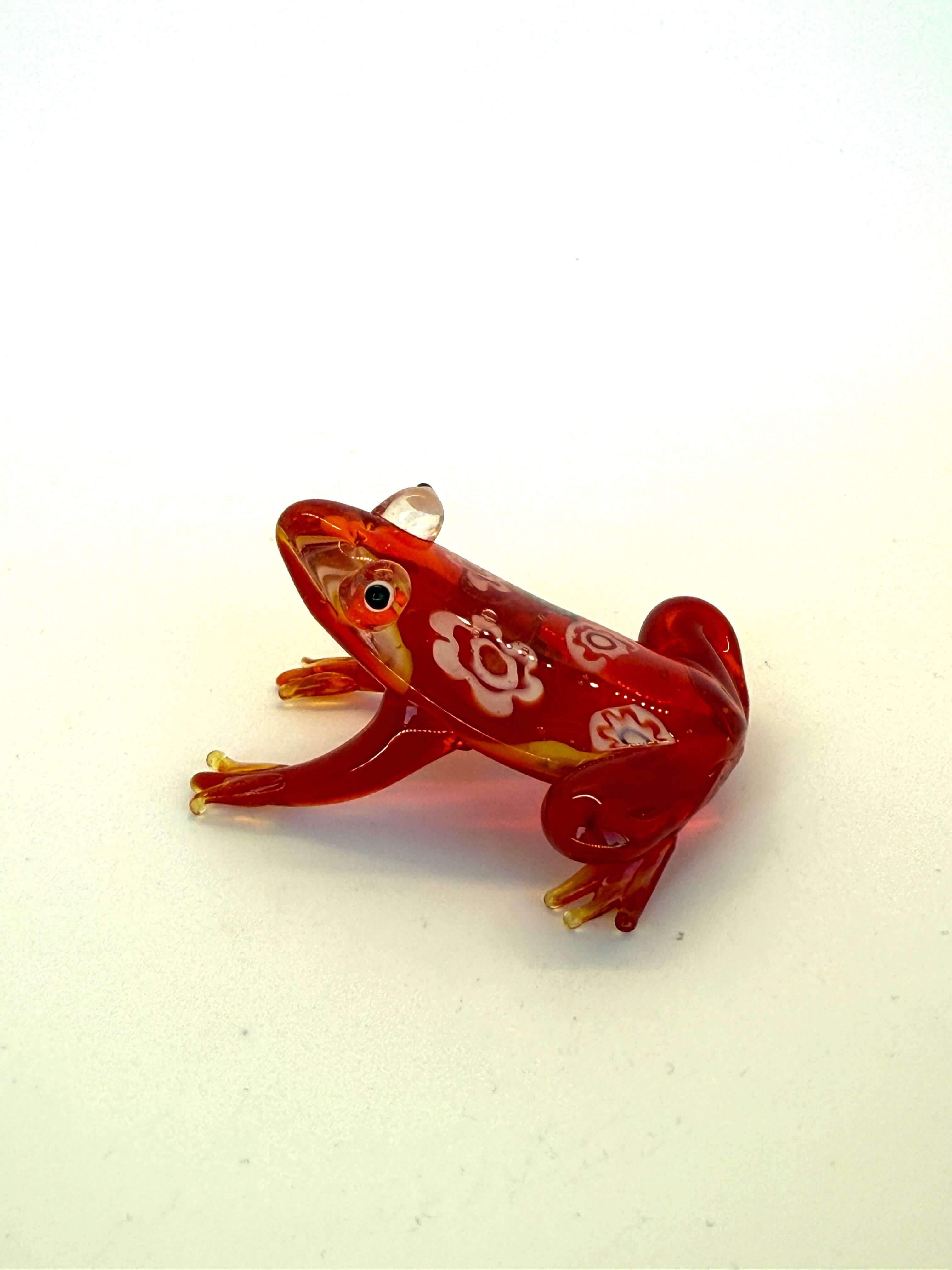 ARCHIVE MILLEFIORI FROG - RED