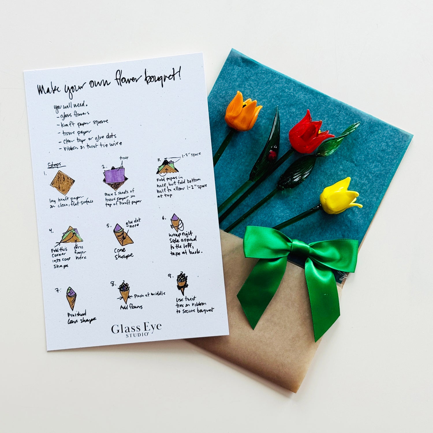 Daffodil Bouquet + Kit