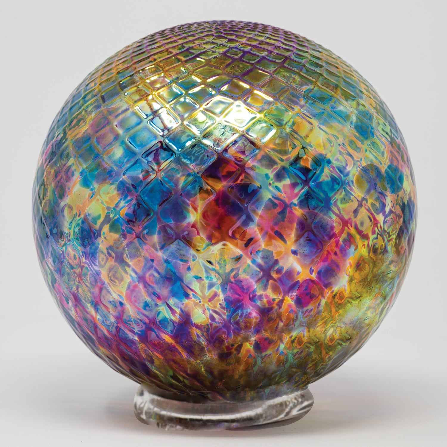 Rainbow Diamond Facet Float